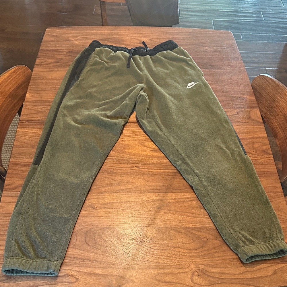 Nike Forest Green Fleece Joggers